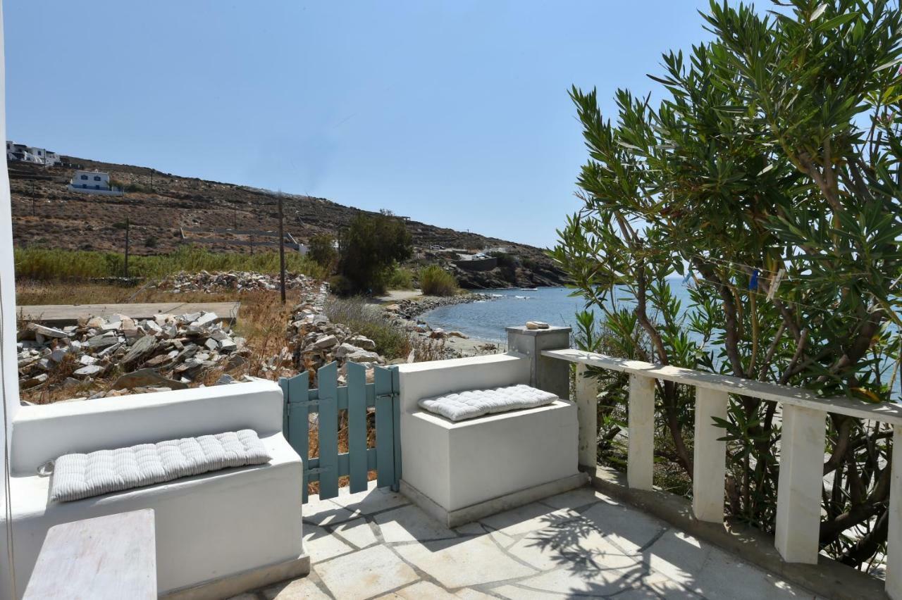 "Sea Front" Rose'S House Villa Kardhianí Eksteriør bilde